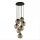 Pendelleuchte Schwarz 7-flmg VINCENTE Lampe