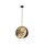 Hängelampe APDAILA Gold Ø25cm Wohnzimmer Lampe