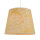 Abat-jour tissu or motif E27 Lampe à suspendre