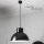 Lampe de loft vintage Lampe à suspendre noire