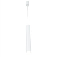 Suspension moderne blanche ajustable étroite