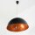 Moderne Pendelleuchte in schwarz-gold