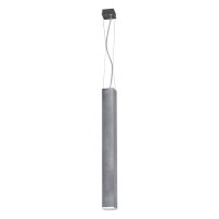 Moderne Pendelleuchte in grau 61/105 cm