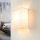 Applique murale Tissu Abat-jour rose angulaire Moderne Loft Design