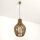 Lampe à suspendre Moderne en aspect bois