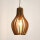 Lampe à suspendre Moderne en aspect bois