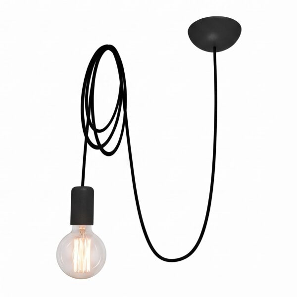 Suspension SPIDER en noir
