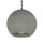Esstisch Hängeleuchte GEOMETRIC Ø13cm Beton Grau