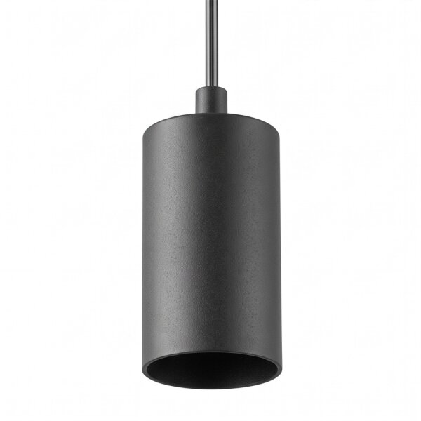 Lampe à suspendre entretoisée IMBRIA en noir 6-flmg