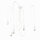 Suspension SPIDER en blanc 5-flmg