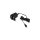 Flexible LED Schreibtischlampe Schwarz 42cm hoch
