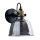 Applique ZERO en noir fumé Verre Spot Lampe