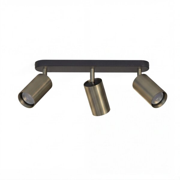 Spot Messing 3-flmg Flur Treppe Lampe EYE