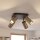 Deckenspot Messing 4-flmg Wohnzimmer Lampe EYE