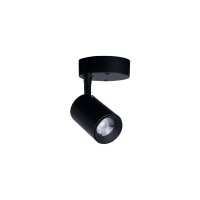 Projecteur à LED noir aluminium 7W Lampe MAGDA