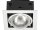 Moderner Spotstrahler DOWNLIGHT in Wei&szlig;
