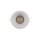 Spot encastré rond en aluminium Ø8,5cm compact TEAGAN