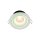 Luminaire encastré aluminium verre Ø8,5cm anneaux colorés