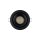 Schwarzer Einbauspot farbige Ringe Ø8,5cm TELERI