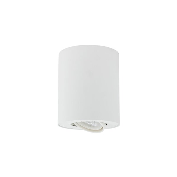 Spot discret blanc MILENA plafond couloir escalier lampe