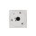 Deckenspot Aluminium Glas IP54 GU10 akzentuiert