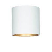 Spot de plafond rond en métal blanc or GU10 POINT