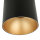 Moderner Deckenspot GU10 Metall in Schwarz Gold
