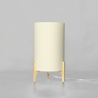 Lampe de table ALICE Tissu Ecru Blanc Chambre à...