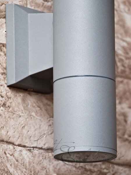 Projecteur Up & Down lampe dextérieur en gris