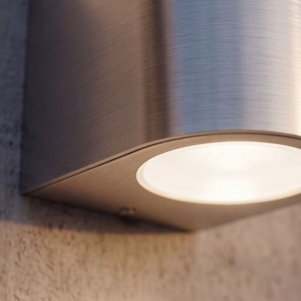 Wandlampe Außen Edelstahl Arris