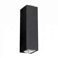 Applique LED TONY Noir IP54 Lampe en aluminium