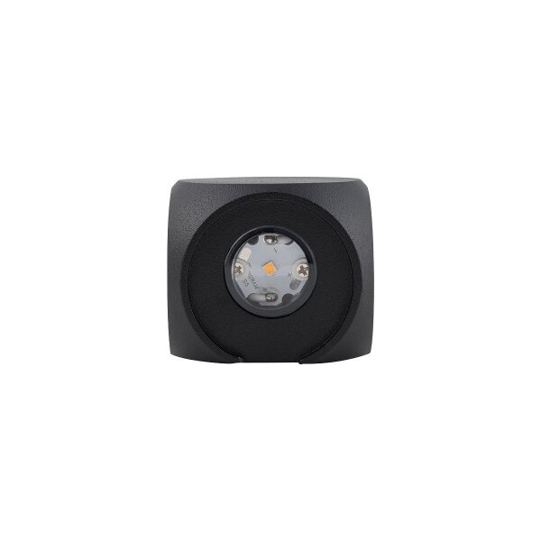 LED Wandleuchte IP54 Schwarz 4-flmg Lampe ALESSIO