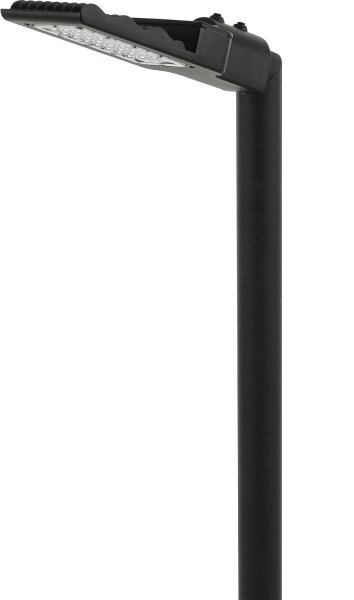 Lampadaire LED dextérieur noir