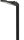 Lampadaire LED dextérieur noir