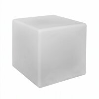 Cube lumineux de jardin blanc 38,5cm Lampe de...