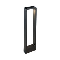 LED Stehlampe Schwarz Alu IP54 Licht ALESSIA