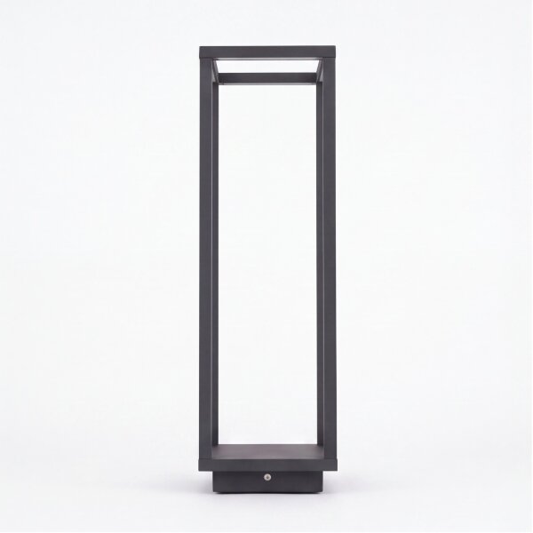 Lampadaire LED extérieur anthracite IP54 388lm élégant