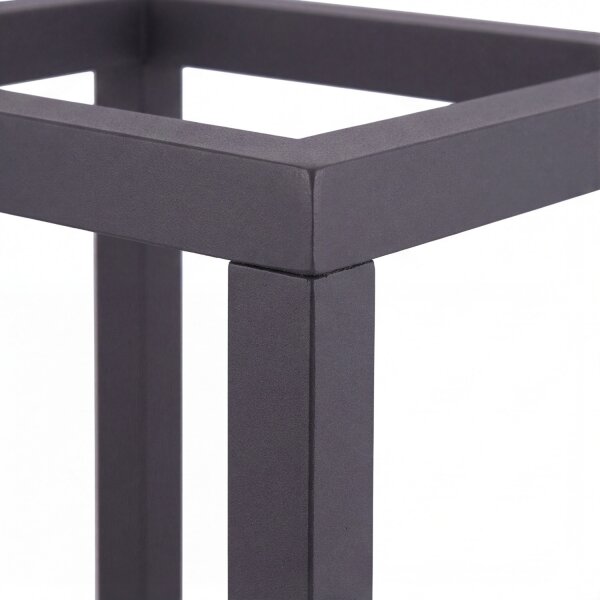 Lampadaire LED extérieur anthracite IP54 388lm élégant