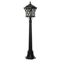 Lampadaire extérieur classique en anthracite