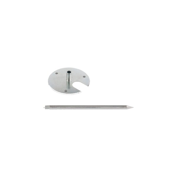 Beleuchteter LED Blumentopf eckig schmal