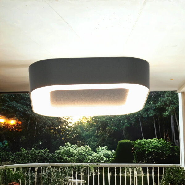 Lampe dextérieur à LED plafond Puebla