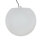 Suspension dextérieur Blanc rond Ø45cm