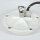 Suspension dextérieur Blanc rond Ø45cm
