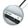 Suspension dextérieur Blanc rond Ø45cm