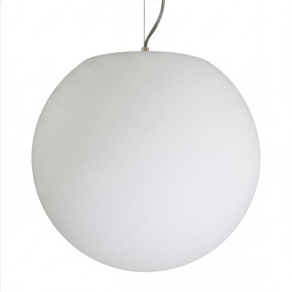 Suspension extérieure Blanc Boule Ø30cm