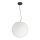 Suspension extérieure Blanc Boule Ø30cm