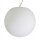 Suspension extérieure Blanc Boule Ø30cm