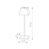 Lampe de table LED à intensité variable...