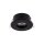 Spot encastré noir en aluminium Ø8,3cm rond extérieur