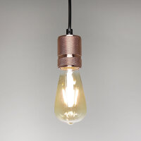 Lampe à suspendre Cuivre Design industriel Cuisine...